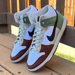 Nike Dunk High Next Nature Summit White Sneakers DN9909-100 Women's size 12